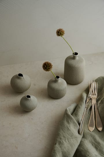 Jarrón Bottle - Sand grey, small - Lindform