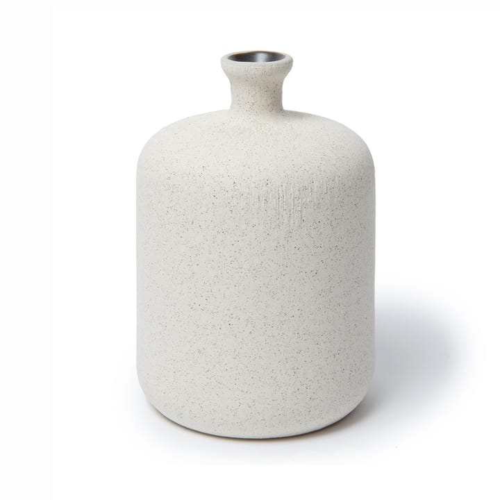 Jarrón Bottle - Sand white, medium - Lindform