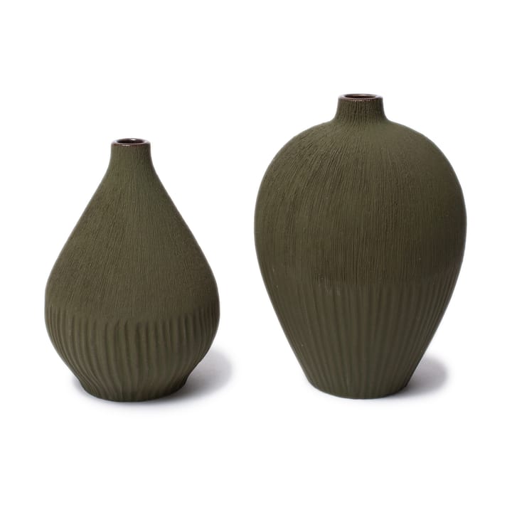 Jarrón Ebba medium, Forest green Lindform