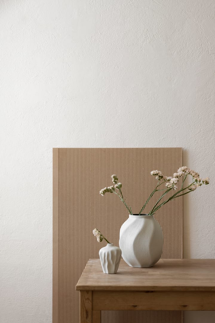 Jarrón Flower seed, Sand white Lindform
