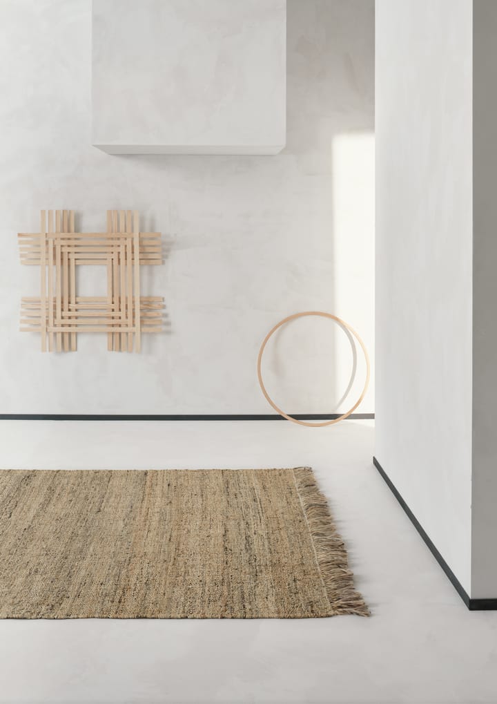 Alfombra de jute Nessa 140 x 200 cm, Natural Linie Design