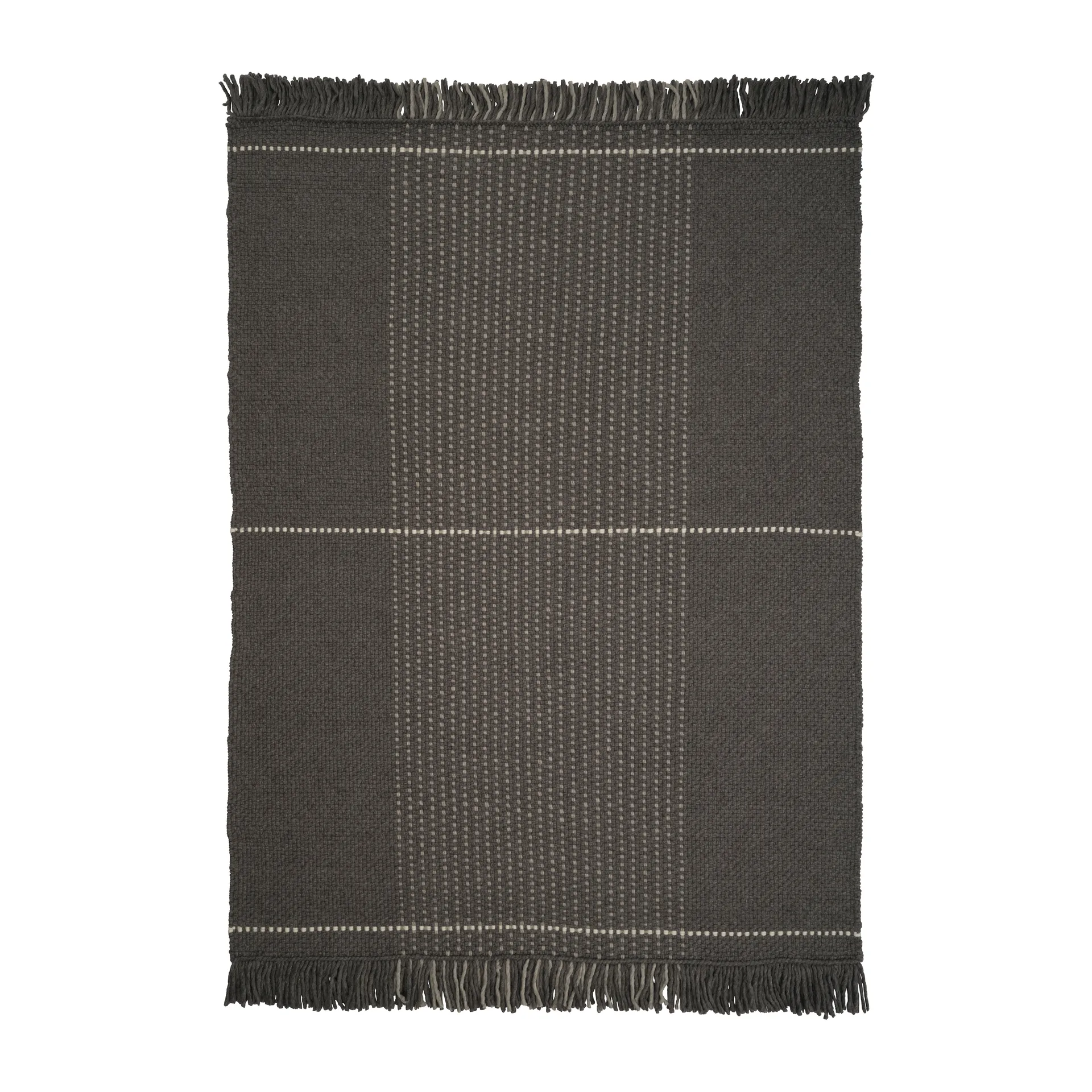 Alfombra de lana Awakened Mind 170x240 cm, Charcoal Linie Design