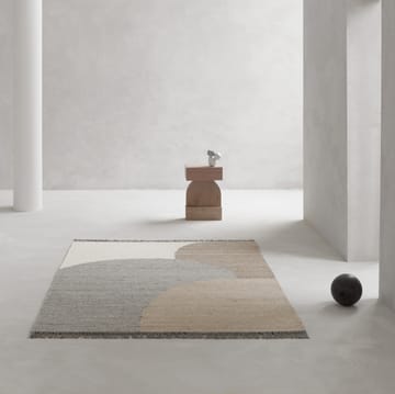 Alfombra de lana Eik 140x200 cm - Grey - Linie Design