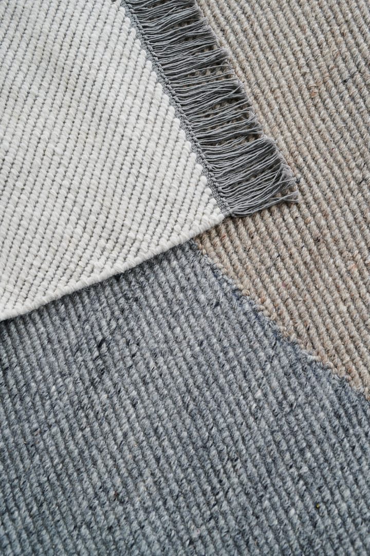 Alfombra de lana Eik 140x200 cm, Grey Linie Design