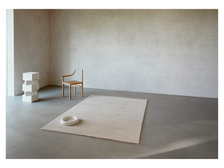 Alfombra de lana Halo Cloud, Beige, 140x200 cm Linie Design