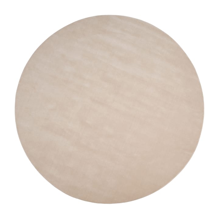 Alfombra de lana Halo Cloud redonda Ø250 cm - Beige - Linie Design