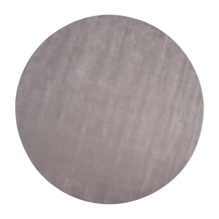 Alfombra de lana Halo Cloud redonda Ø250 cm - Light grey - Linie Design