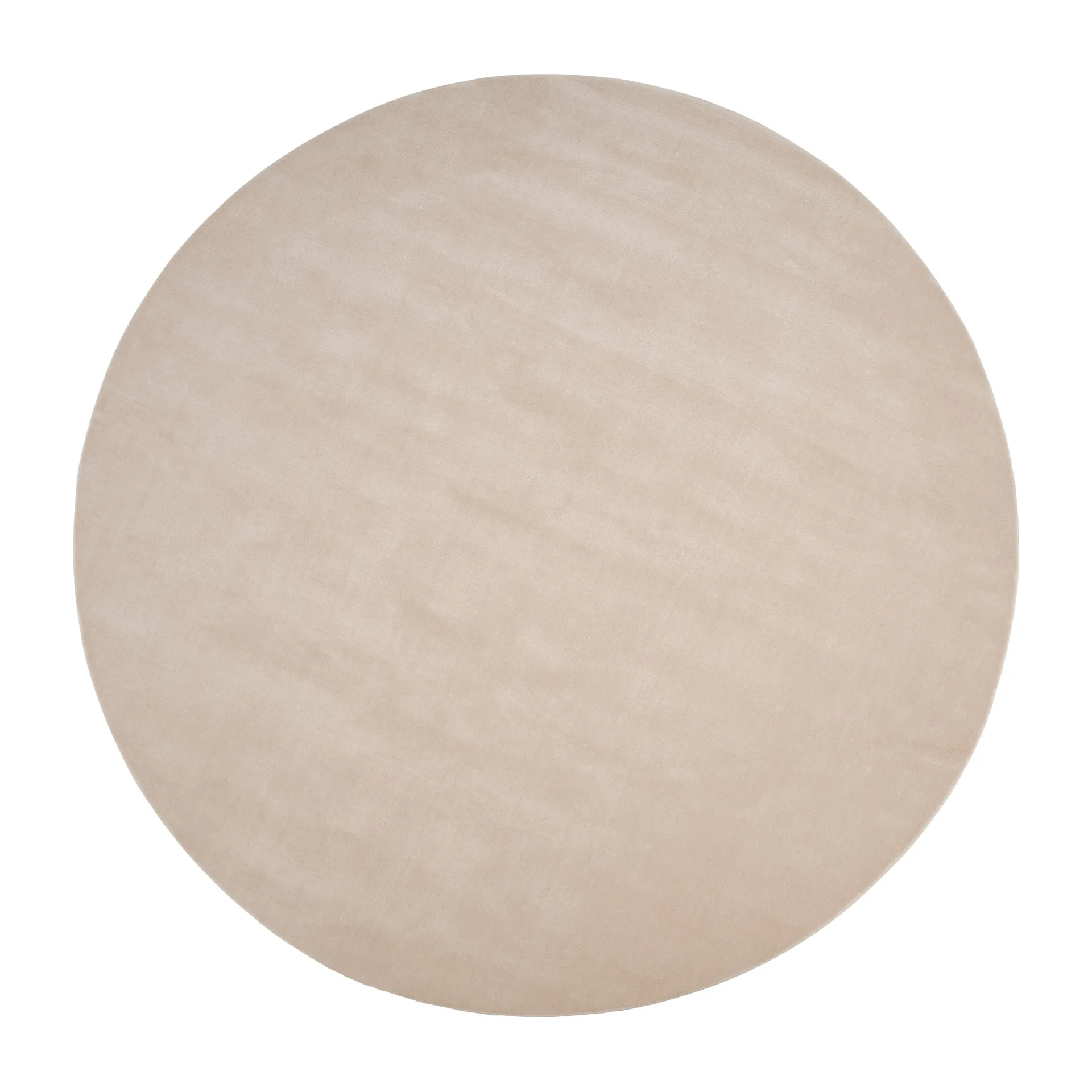 Alfombra de lana Halo Cloud redonda, Beige, Ø250 cm Linie Design