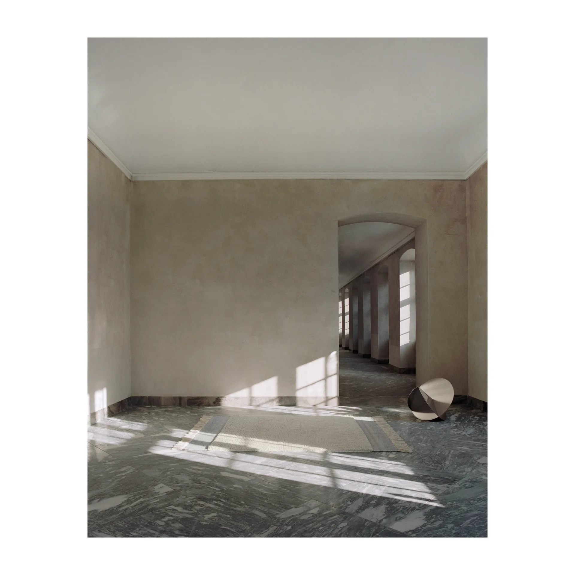 Alfombra de lana Humble Act 140x200 cm, Ivory Linie Design