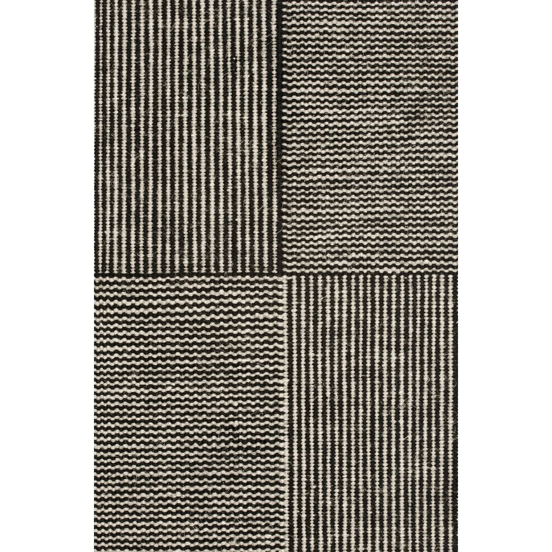 Alfombra de lana Kent 250x300 cm, negro Linie Design