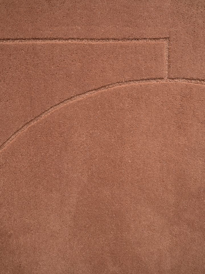 Alfombra de lana Lineal Poem, Amber, 140x200 cm Linie Design