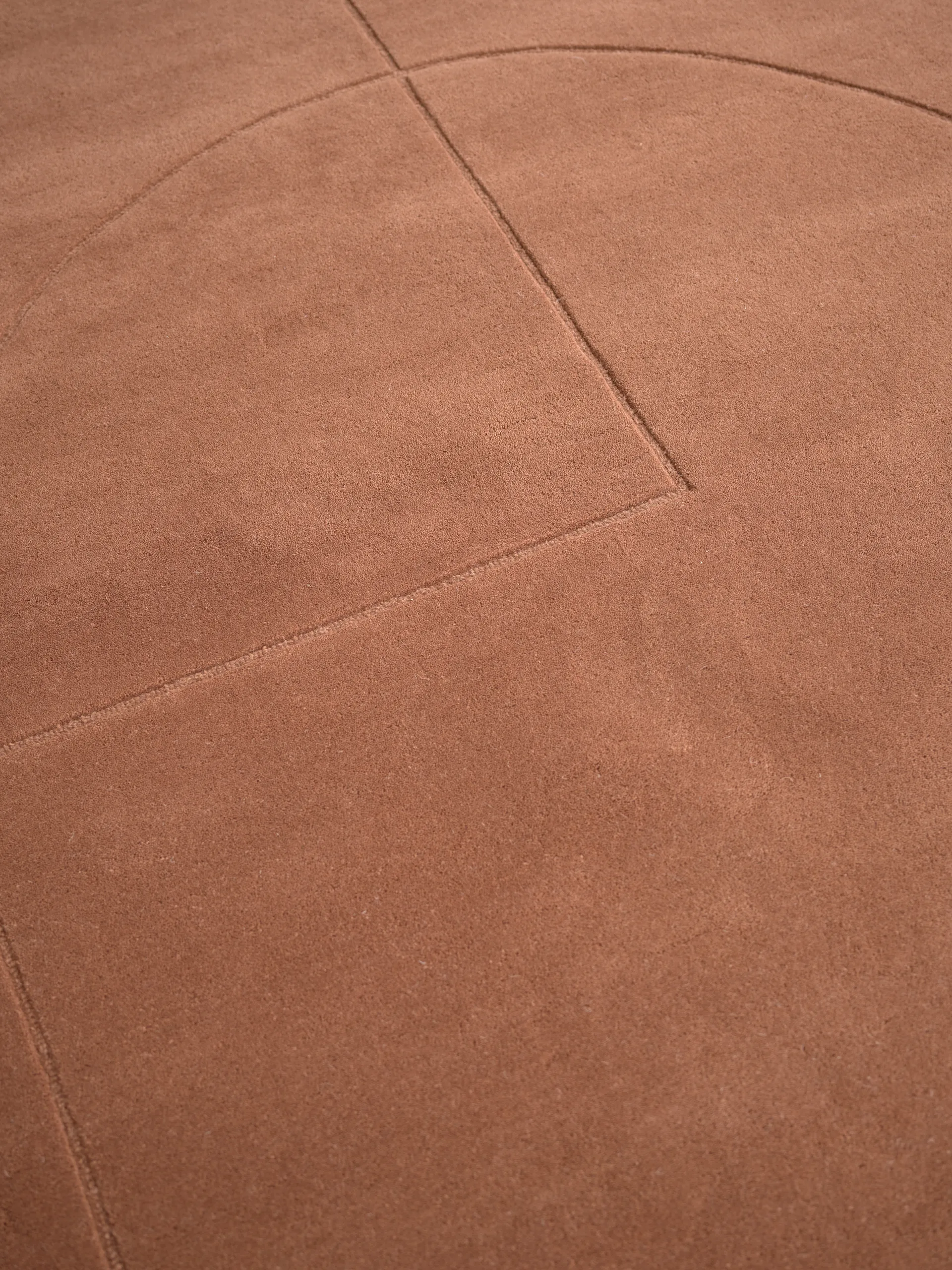 Alfombra de lana Lineal Poem, Amber, 140x200 cm Linie Design