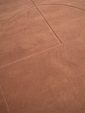 Alfombra de lana Lineal Poem - Amber, 140x200 cm - Linie Design