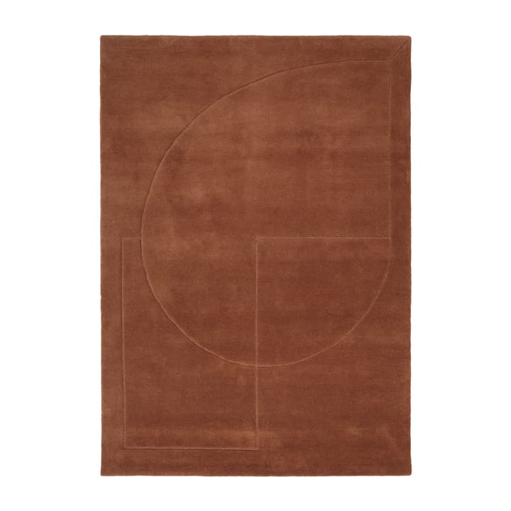 Alfombra de lana Lineal Poem - Amber, 170x240 cm - Linie Design