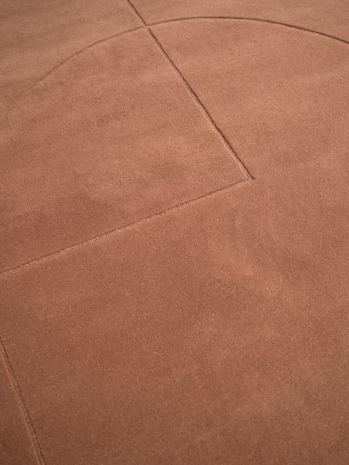 Alfombra de lana Lineal Poem - Amber, 170x240 cm - Linie Design