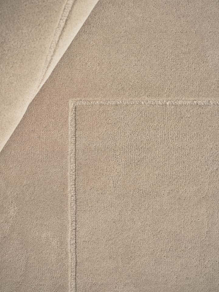 Alfombra de lana Lineal Poem, Beige, 140x200 cm Linie Design