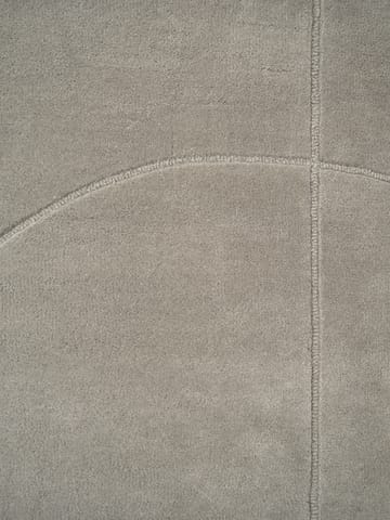 Alfombra de lana Lineal Poem - Grey, 170x240 cm - Linie Design