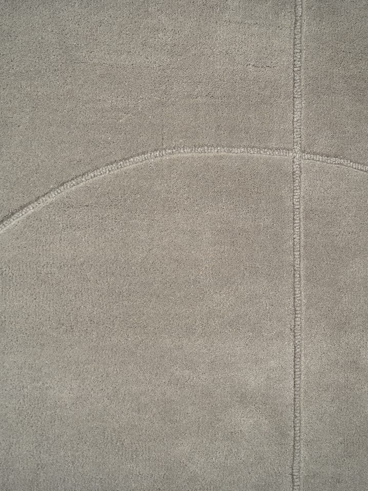 Alfombra de lana Lineal Poem, Grey, 170x240 cm Linie Design