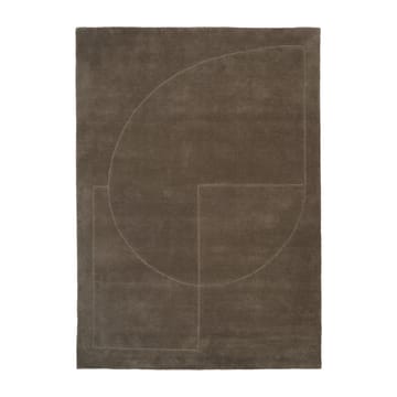 Alfombra de lana Lineal Poem - Moss, 250x350 cm - Linie Design