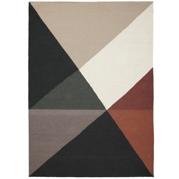 Alfombra de lana Metri 140x200 cm - Rust - Linie Design