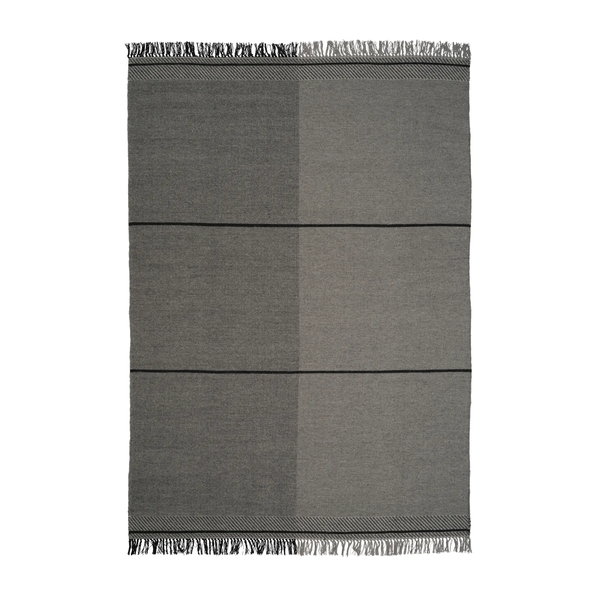 Alfombra de lana Mindful Soul 200x300 cm, Stone-grey Linie Design