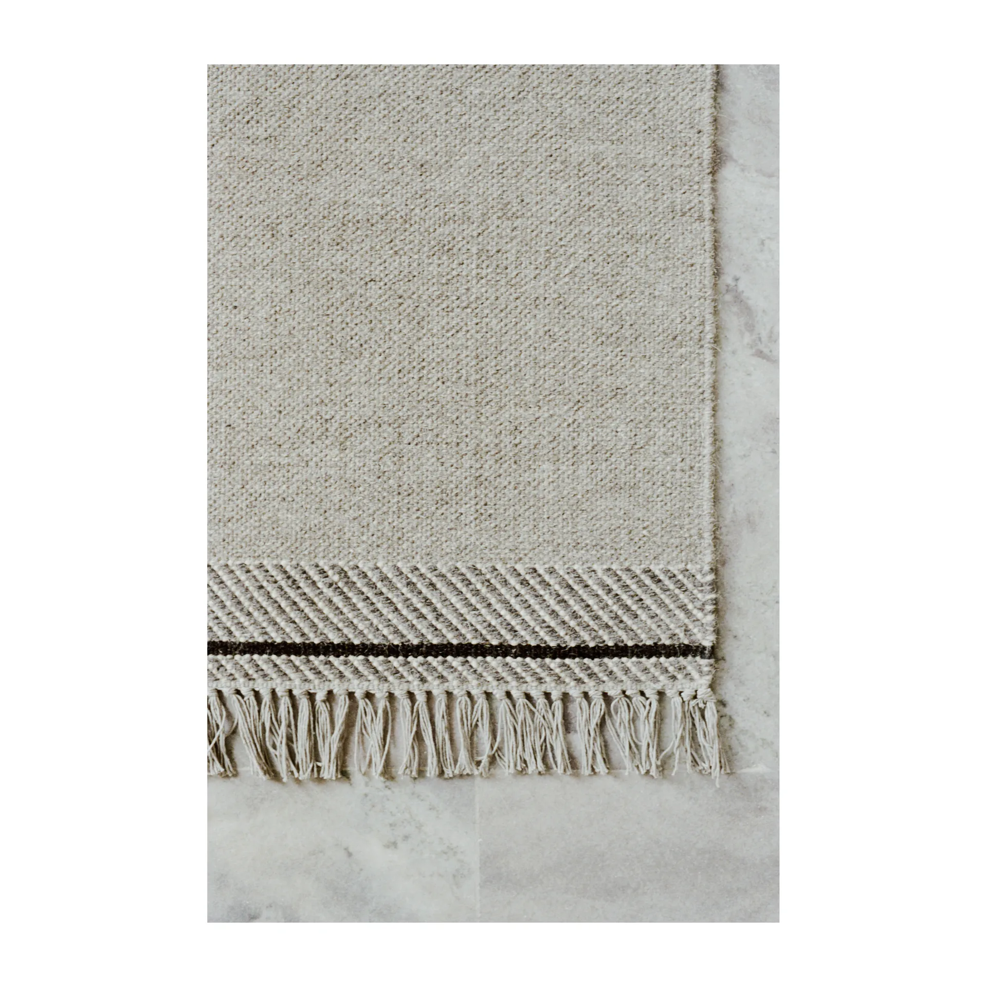 Alfombra de lana Mindful Soul 200x300 cm, Stone-grey Linie Design