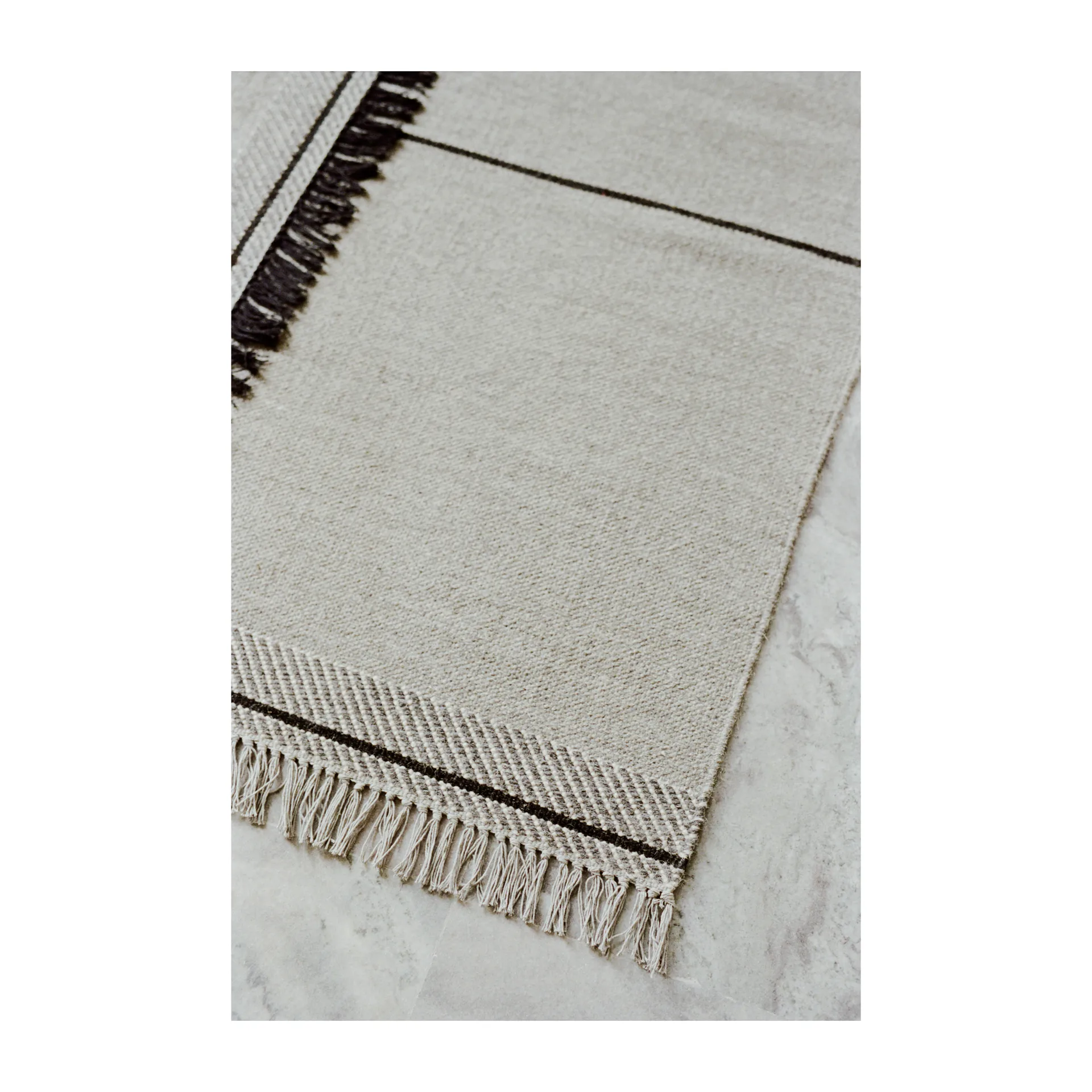 Alfombra de lana Mindful Soul 200x300 cm, Stone-grey Linie Design