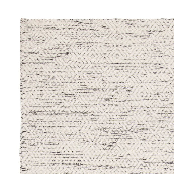 Alfombra de lana Nyoko 140x200 cm - White - Linie Design