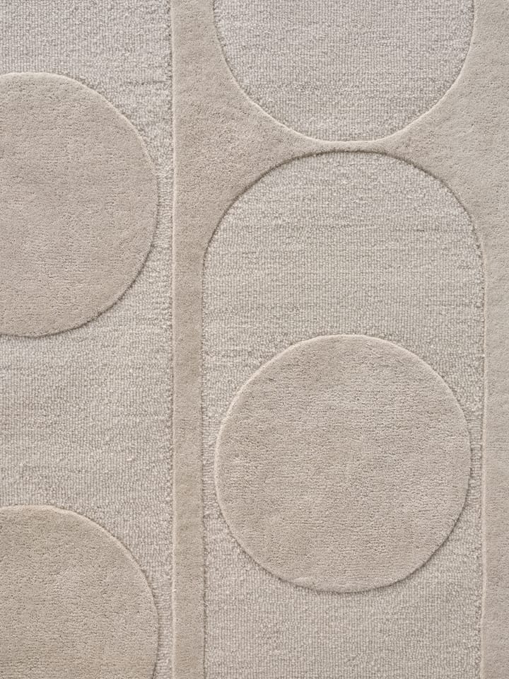 Alfombra de lana Orb Alliance - Chalk, 140x200 cm - Linie Design