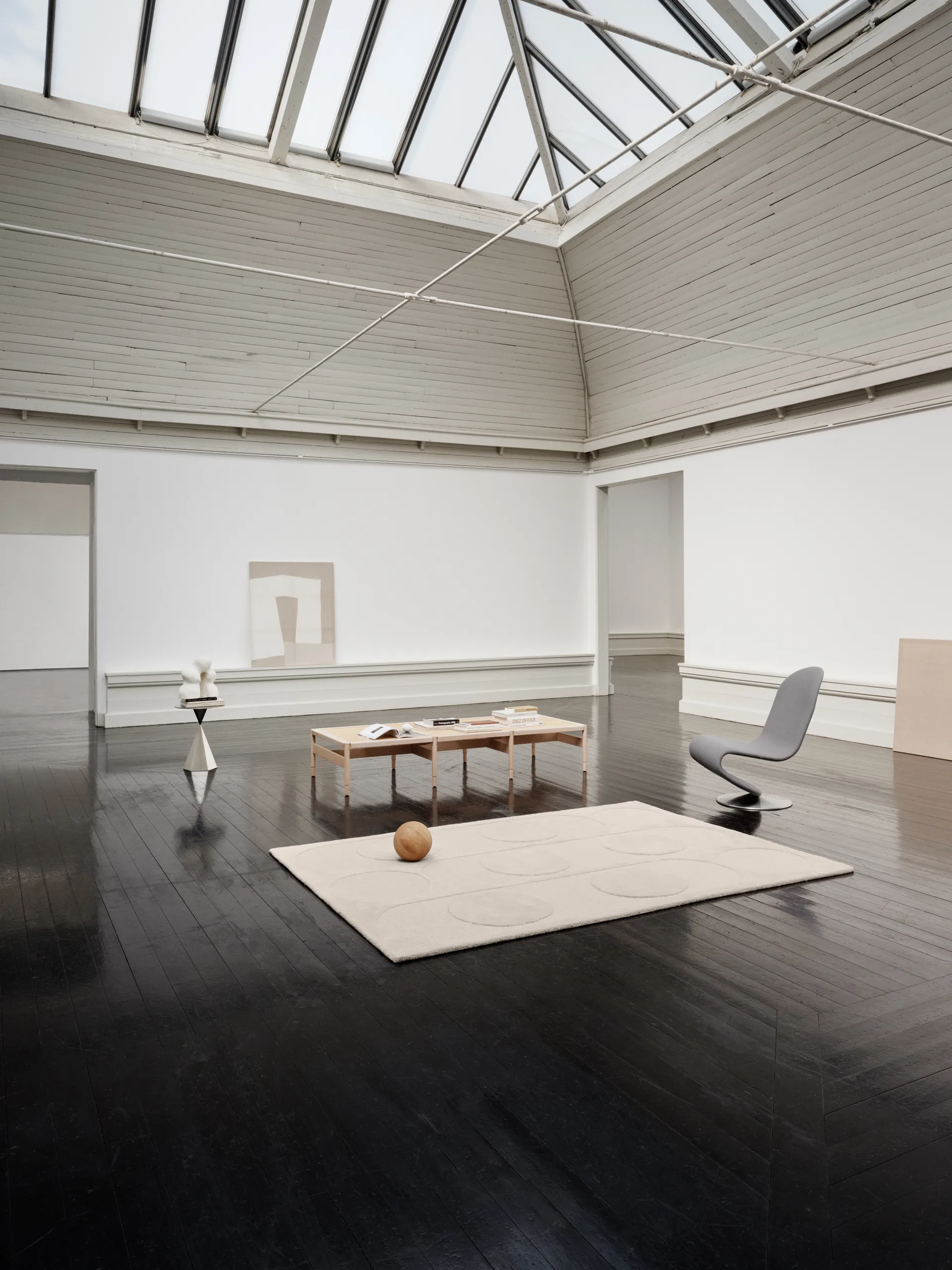 Alfombra de lana Orb Alliance, Chalk, 140x200 cm Linie Design