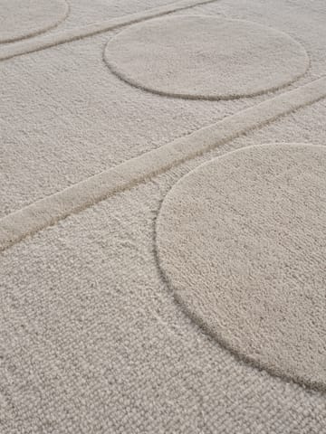 Alfombra de lana Orb Alliance - Chalk, 250x350 cm - Linie Design