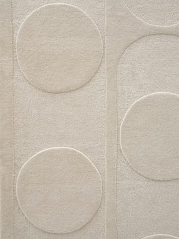 Alfombra de lana Orb Alliance - White, 140x200 cm - Linie Design