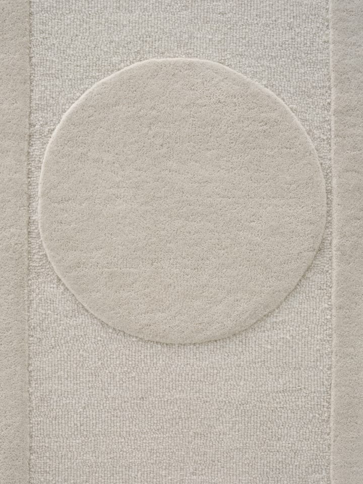 Alfombra de lana Orb Alliance - White, 140x200 cm - Linie Design
