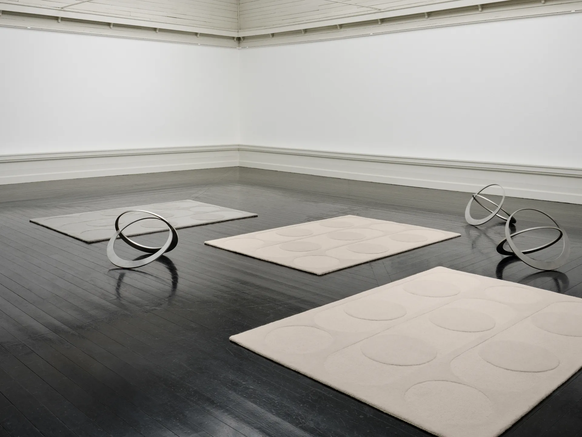 Alfombra de lana Orb Alliance, White, 250x350 cm Linie Design