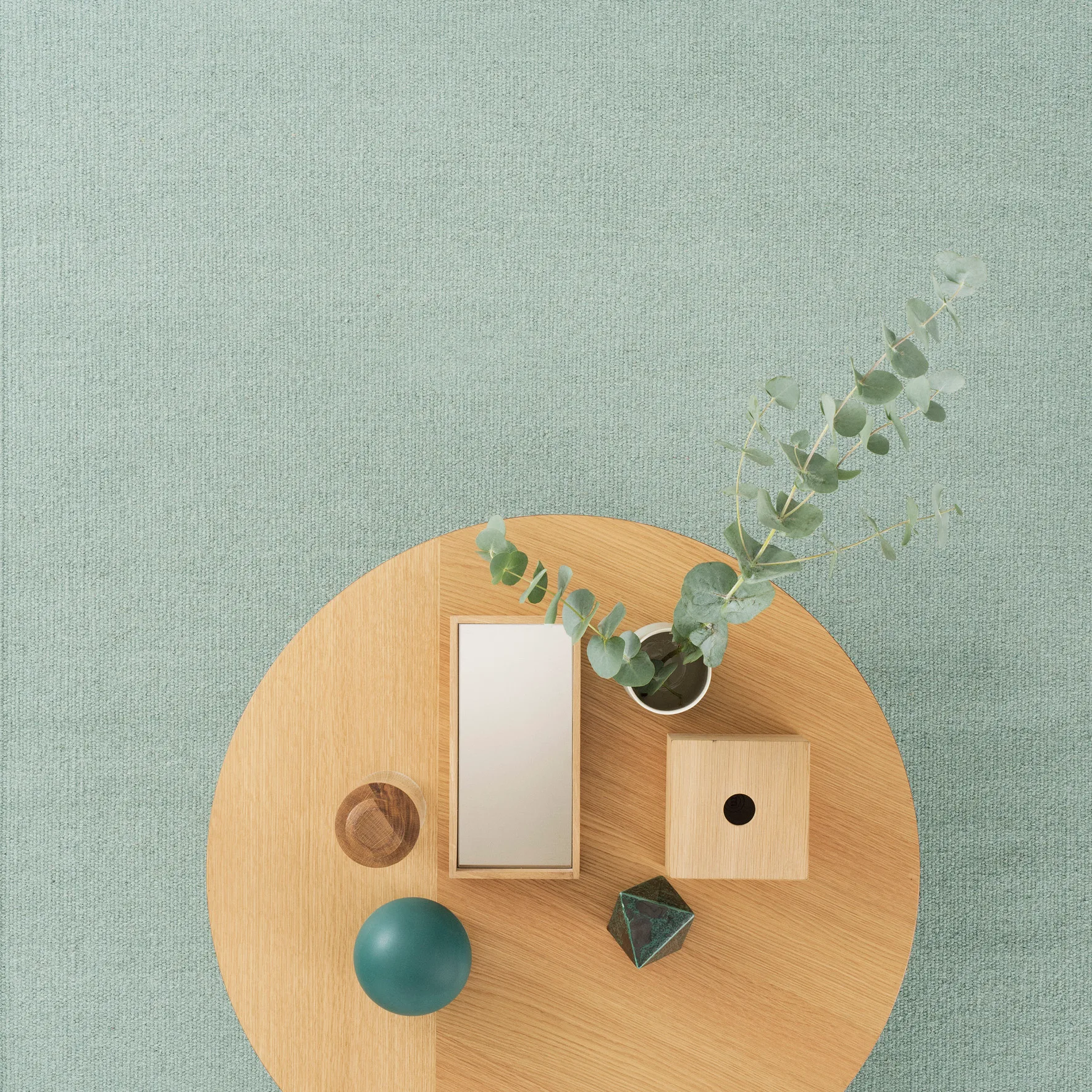 Alfombra de lana Rainbow 140x200 cm, Pistachio Linie Design