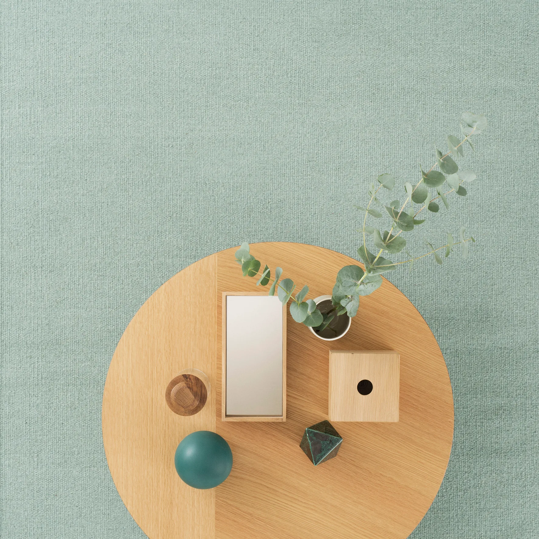 Alfombra de lana Rainbow 200x300 cm, Pistachio Linie Design