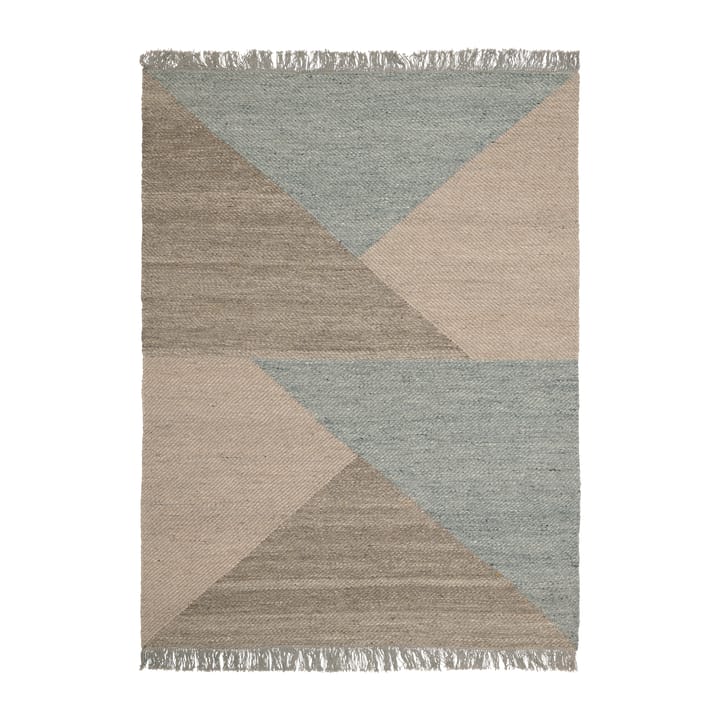 Alfombra de lana Skuld - Beige, 140x200 cm - Linie Design