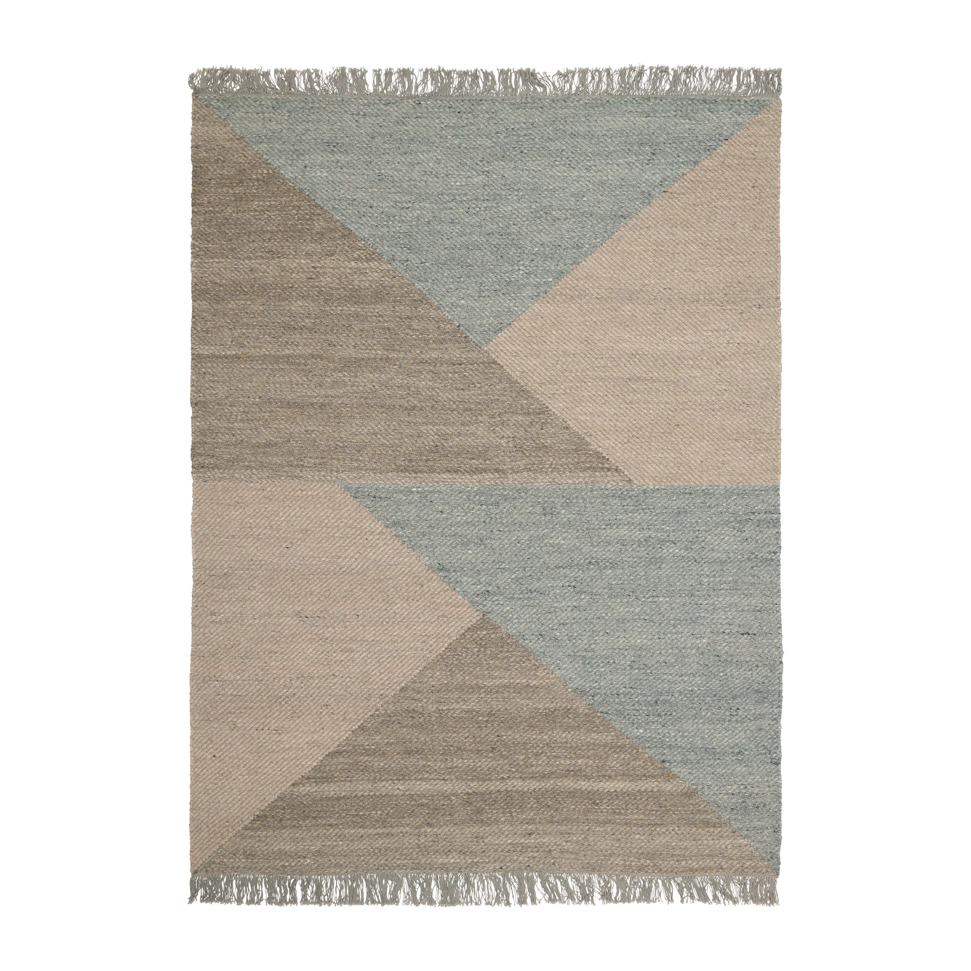 Alfombra de lana Skuld, Beige, 250x350 cm Linie Design