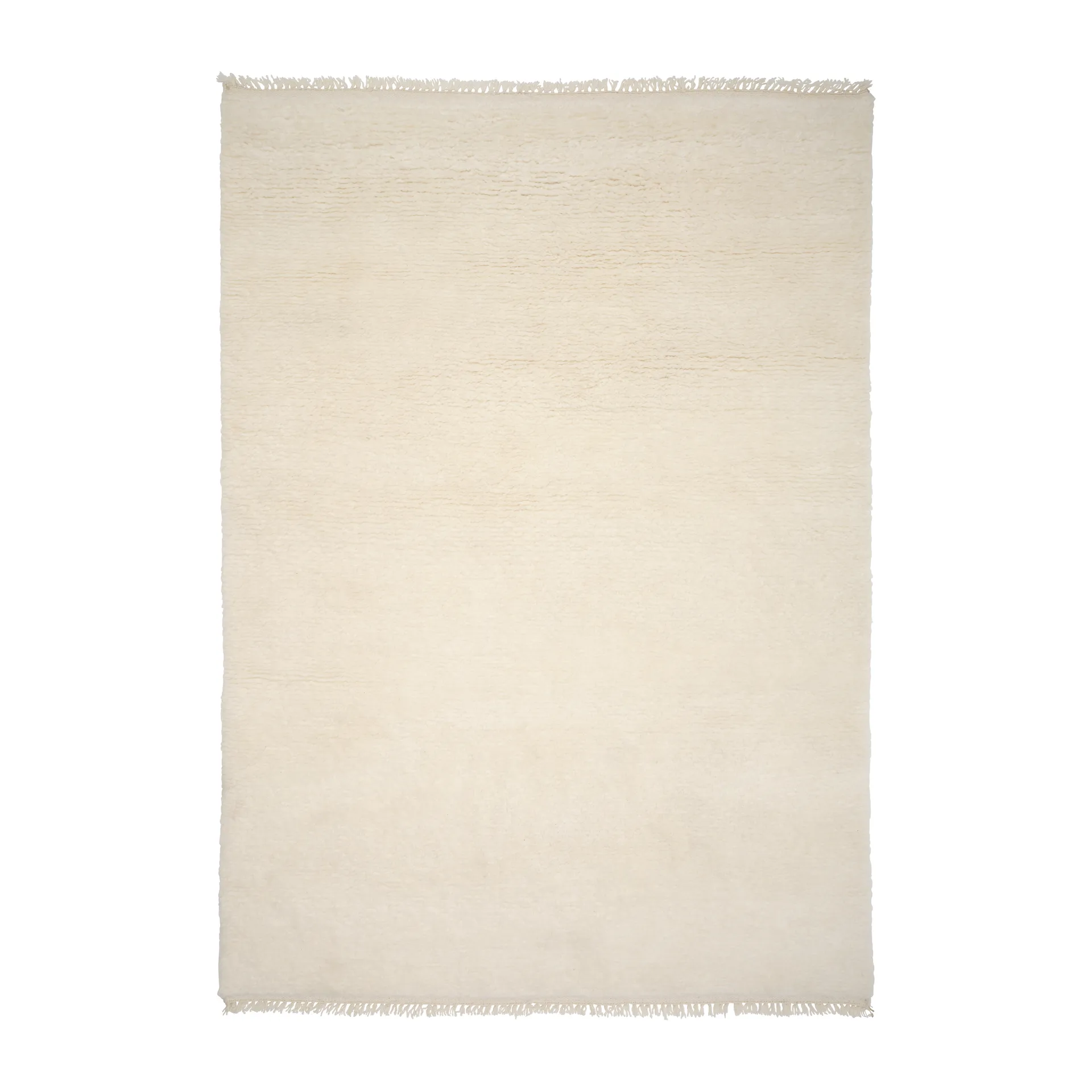 Alfombra de lana Soft Savannah, White, 170x240 cm Linie Design