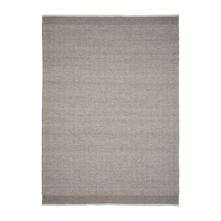 Alfombra de lana Stratum Echo - Grey, 140x200 cm - Linie Design