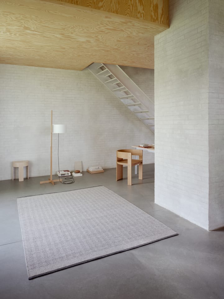Alfombra de lana Stratum Echo, Grey, 140x200 cm Linie Design