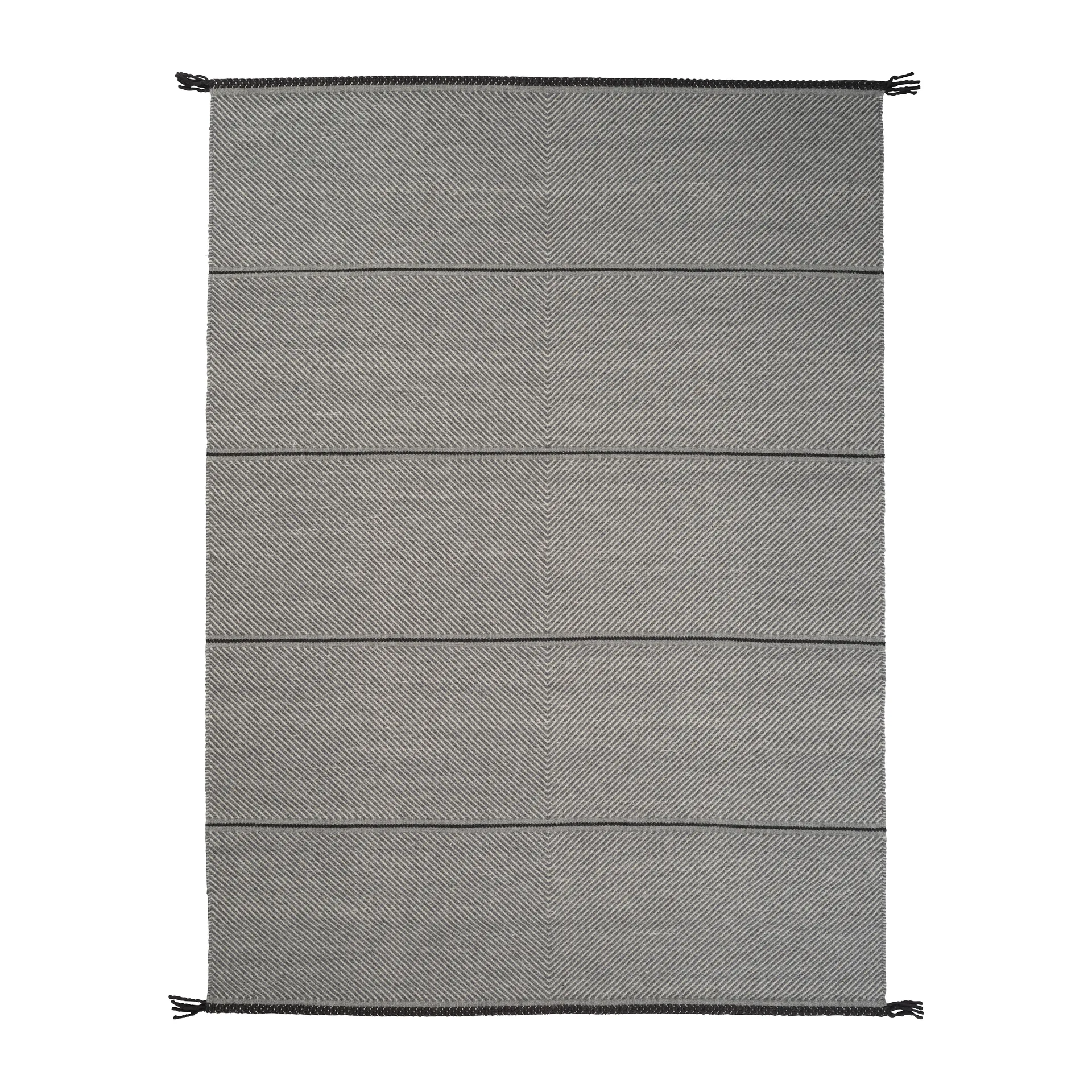Alfombra de lana Vision Walk 140x200 cm, Stone-grey Linie Design