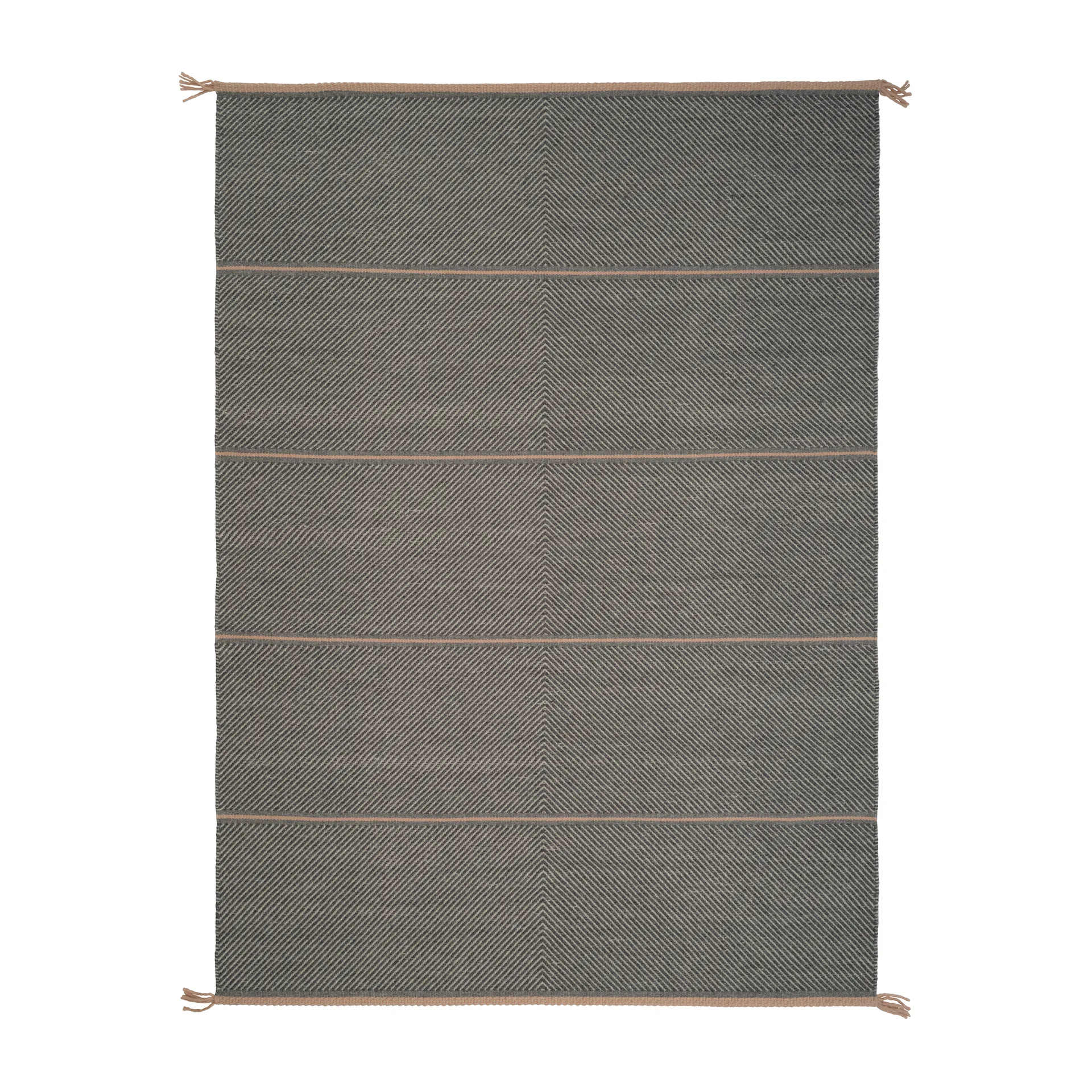 Alfombra de lana Vision Walk 170x240 cm, Grey-rose Linie Design