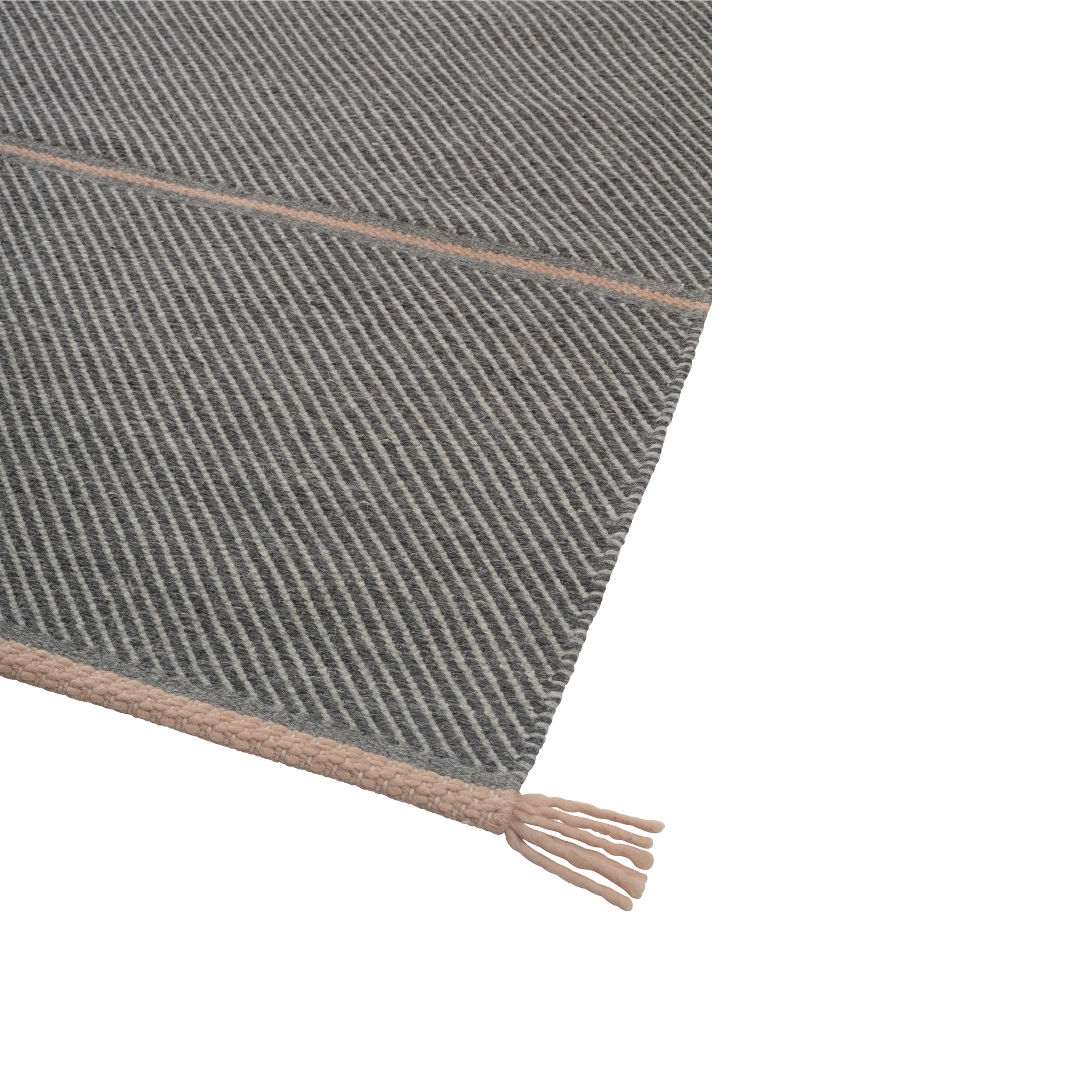 Alfombra de lana Vision Walk 170x240 cm, Grey-rose Linie Design