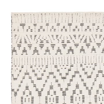 Alfombra de lana Zelbio 140x200 cm - White-black - Linie Design