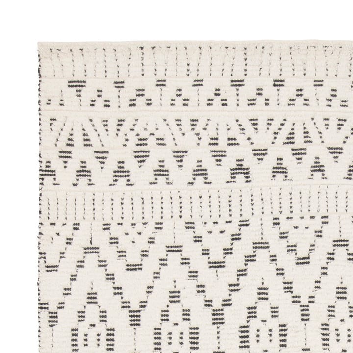Alfombra de lana Zelbio 200x300 cm - White-black - Linie Design
