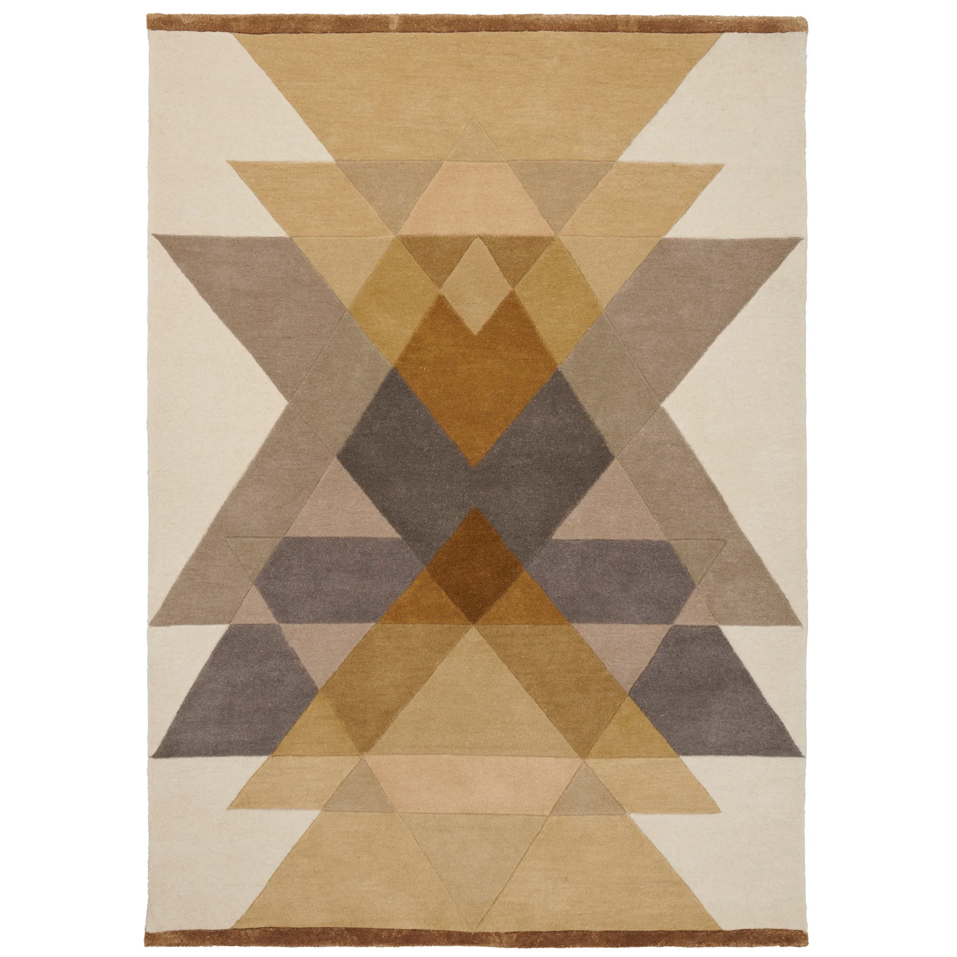 Alfombra Freya 200x300 cm, Mustard Linie Design