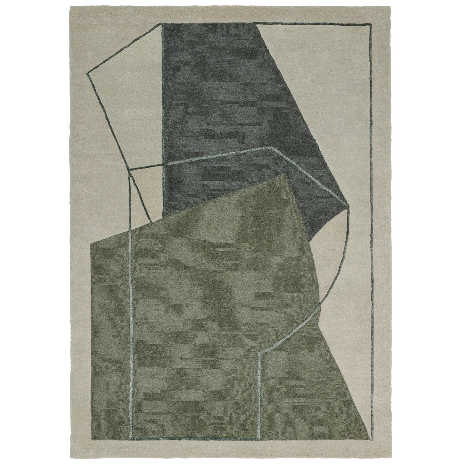 Alfombra Furbo 170x240 cm, Moss Linie Design