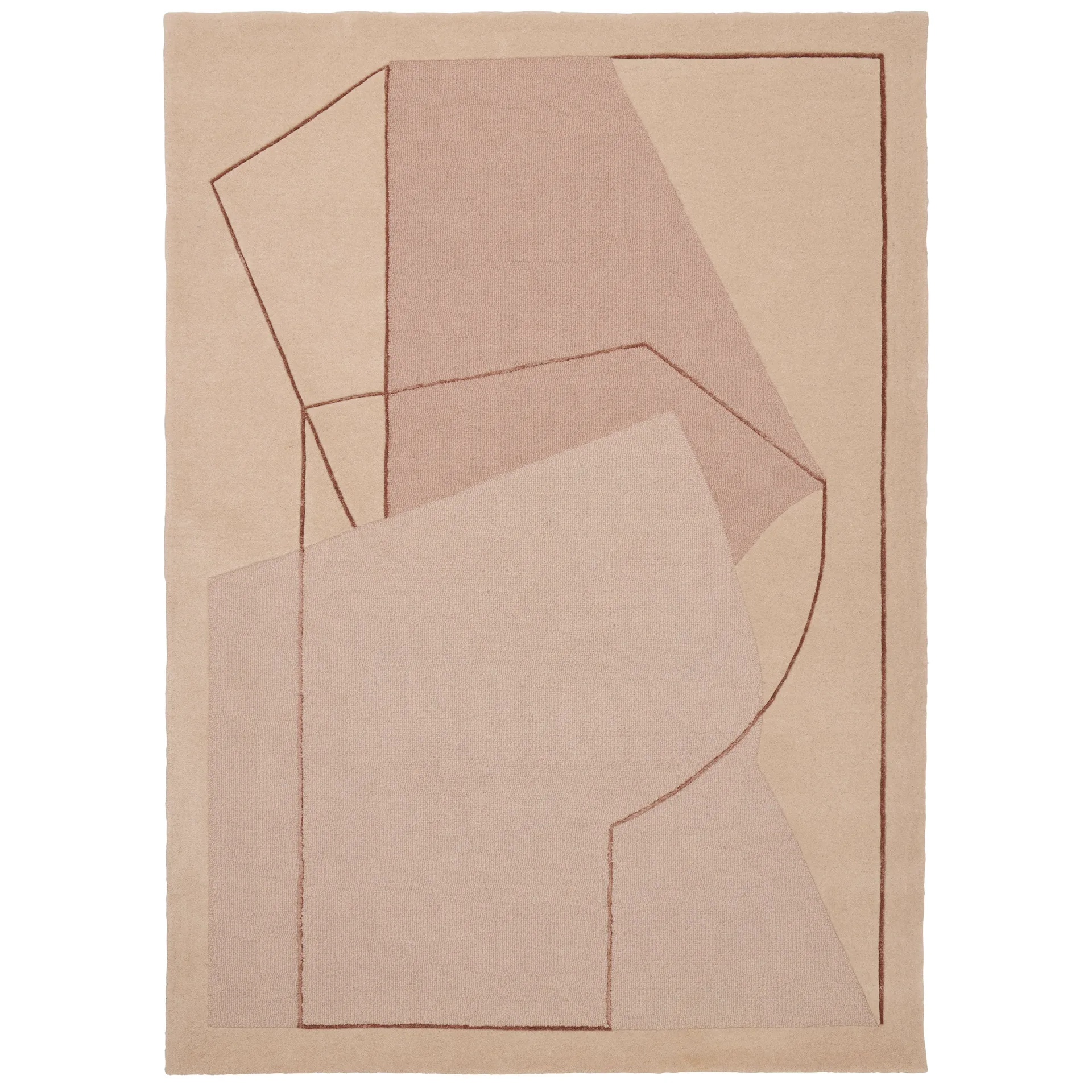 Alfombra Furbo 200x300 cm, Rose Linie Design