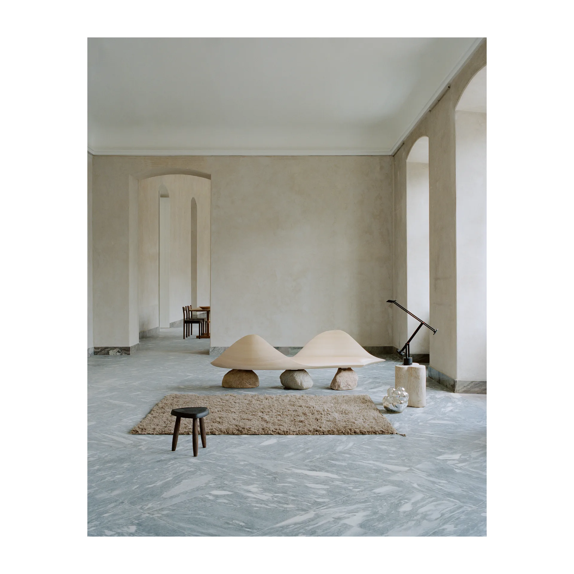 Alfombra Luminary Sun 170x240 cm, Natural Linie Design